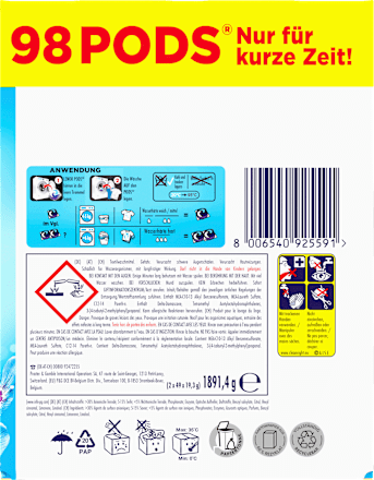 Vollwaschmittel Pods Aprilfrisch Lenor