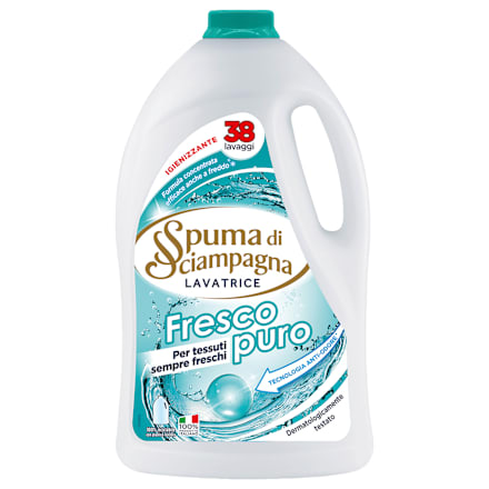 Detergent lichid de rufe Fresco Puro 38 spălări Spuma di Sciampagna