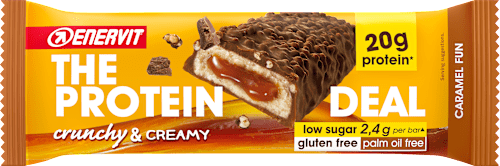 Barretta proteica gusto Caramel fun ENERVIT