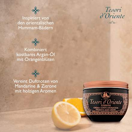 Bodycreme Hammam Tesori d'Oriente
