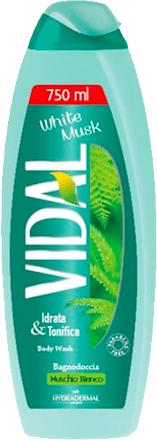 Pena za tuširanje - beli mošus VIDAL