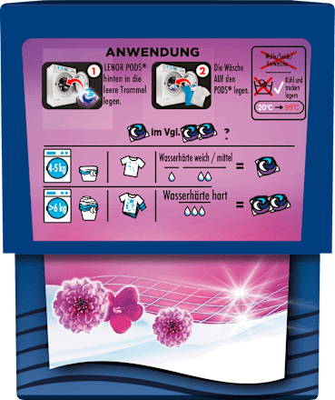 Colorwaschmittel Amethyst Blütentraum Pods Lenor