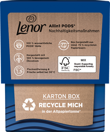 Vollwaschmittel Pods Aprilfrisch  Lenor