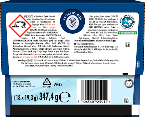 Vollwaschmittel Pods Aprilfrisch  Lenor