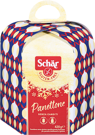 Brezglutenski kolač z rozinami Panettone Schär