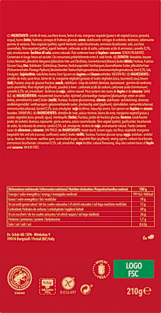 Cookies, Soft Cinnamon, glutenfrei Schär