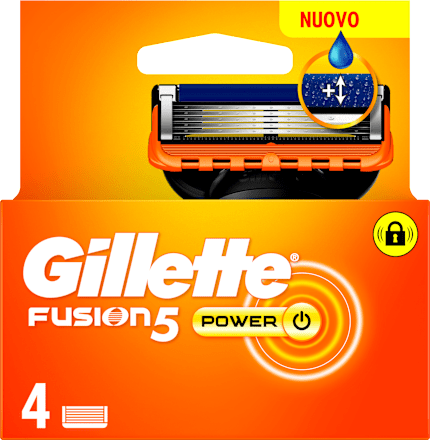 Lame di ricambio per rasoio Fusion5     Power  Gillette
