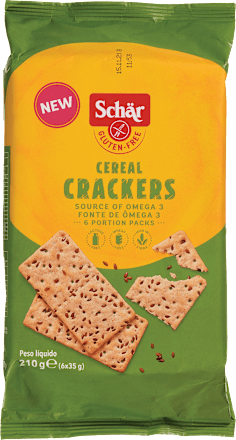 Brezglutenski žitni krekerji Schär