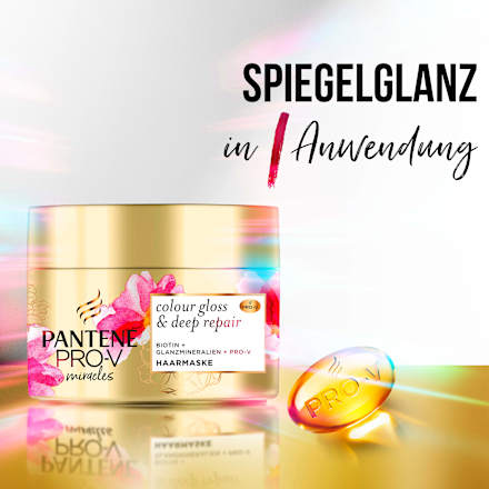 miracles Haarmaske Colour Gloss & Deep Repair PANTENE PRO-V