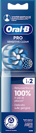 Testine di ricambio Sensitive Clean&Care Oral-B