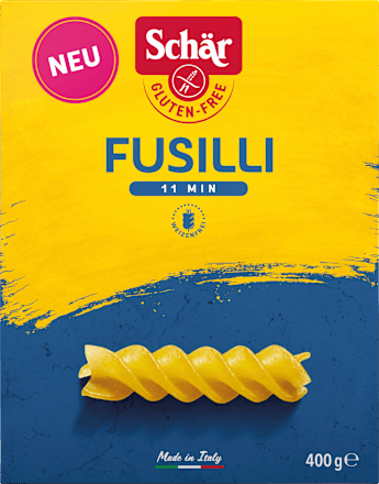 Nudeln Fusilli Glutenfrei Schär