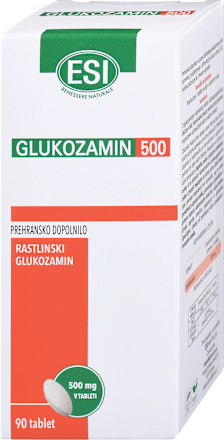 Prehransko dopolnilo Glukozamin 500 ESI
