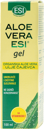 Aloe Vera gel - organska aloe vera i ulje čajevca ESI