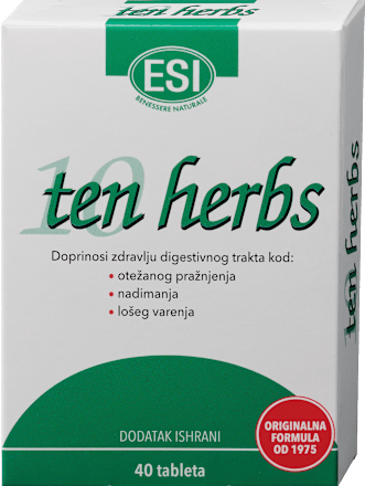 Ten Herbs prirodni laksativ ESI