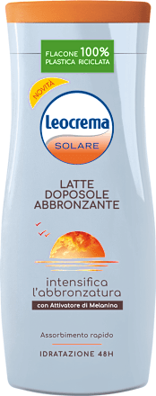 Latte doposole abbronzante Leocrema