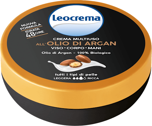 Crema multiuso all'olio di argan Leocrema