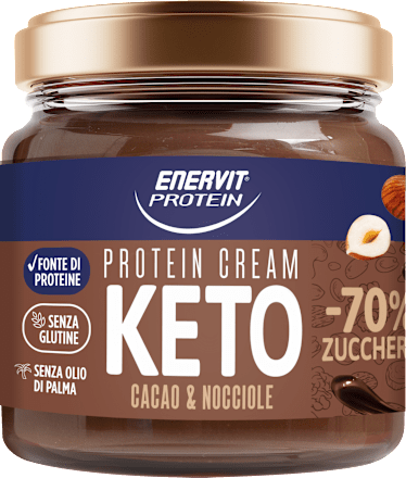 Crema proteica al cacao Keto ENERVIT