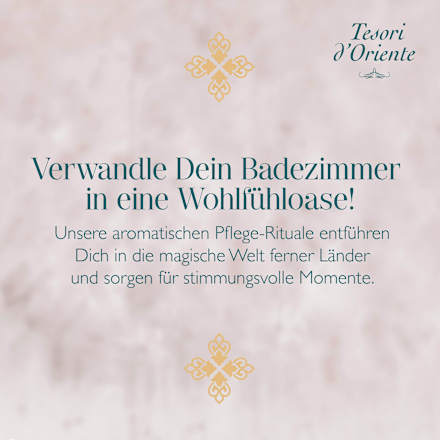 Cremedusche Ayurveda, Reisegröße Tesori d'Oriente