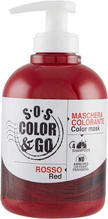 Maschera colorata SOS Color&Go rosso ALAMA PROFESSIONAL