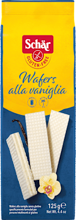 Waffeln mit Vanillecreme Glutenfrei Schär