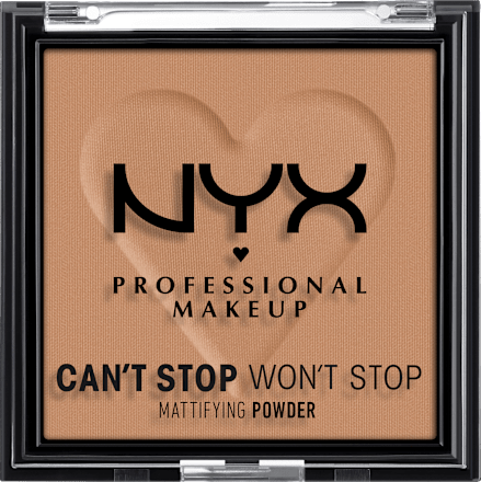 Puder Can't Stop Won't Stop Mattifying 07 Caramel  NYX PROFESSIONAL MAKEUP