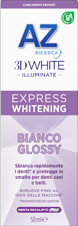 Dentifricio 3D White Illuminante bianco glossy AZ