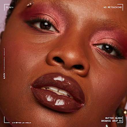 Lipgloss Butter 51 Brownie Drip  NYX PROFESSIONAL MAKEUP