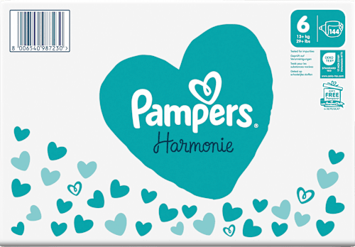 Windeln Harmonie Gr.6 Junior (13+ kg), Monatsbox Pampers Harmonie