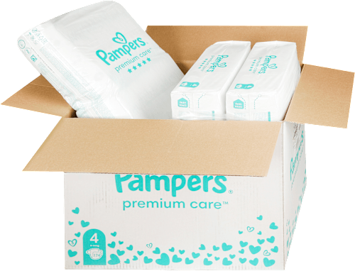 Plenice velikost 4 (9-14 kg), večje pakiranje Pampers Premium Care
