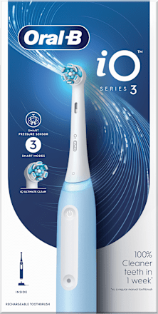 Elektrická zubná kefka iO Series 3, Ice Blue Oral-B