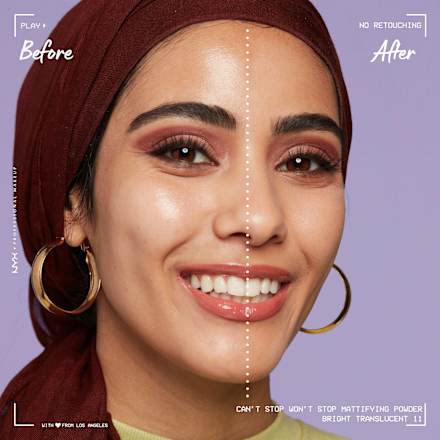 Puder Can't Stop Won't Stop Mattifying Brightening Translucent 11 NYX PROFESSIONAL MAKEUP