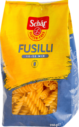 FUSILI testenina, bez glutena Schär