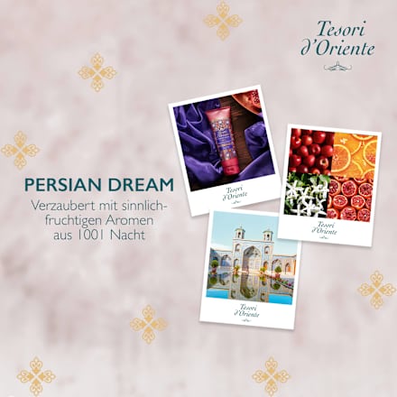 Cremedusche Persian Dream, Granatapfel & Rooibos-Tee Tesori d'Oriente