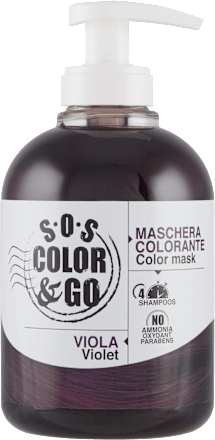 Maschera colorata SOS Color&Go viola ALAMA PROFESSIONAL