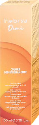 Pol-trajna barva za lase Demi, 5/73 Svetlo kostanjevo zlato-rjava Inebrya