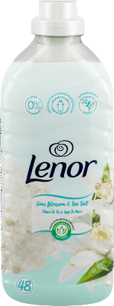Омекотител за пране Lime Blossom&Sea Salt, 48 пранета Lenor