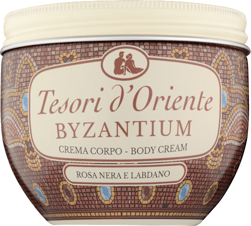 Crema corpo Byzantium con rosa nera e labdano Tesori d'Oriente