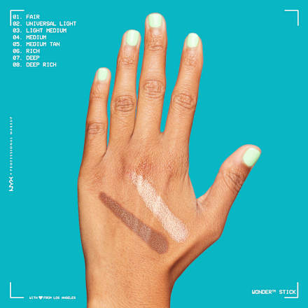 Contouring Wonder Stick 2in1 Contouring 01 Light NYX PROFESSIONAL MAKEUP