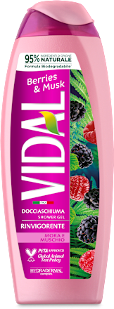Docciaschiuma alla mora e muschio VIDAL