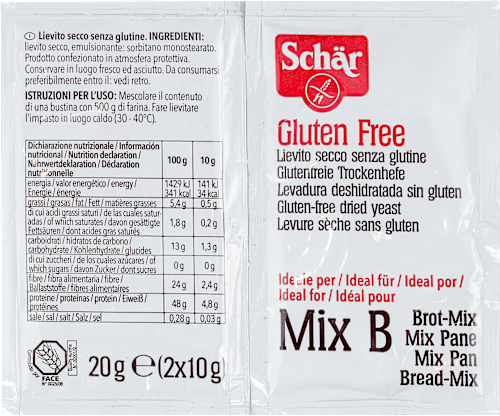 Suhi kvasac bez glutena Schär