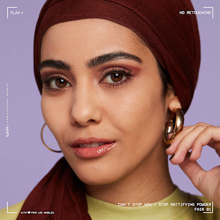 Puder Can't Stop Won't Stop Mattifying Fair 01 NYX PROFESSIONAL MAKEUP