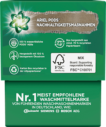Vollwaschmittel Pods  ARIEL