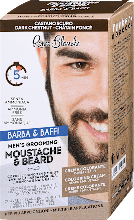 Barva za brado in brke, 3N Temni kostanj  Renée Blanche