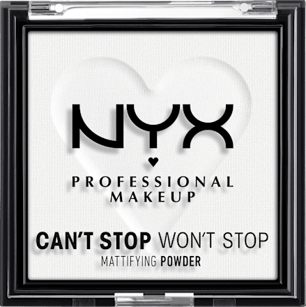 Puder Can't Stop Won't Stop Mattifying Brightening Translucent 11 NYX PROFESSIONAL MAKEUP