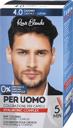 Trajno obstojna barva za lase za moške, 4.0 Kostanj Renée Blanche