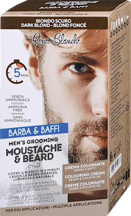 Barva za brado in brke, 6N Temno blond  Renée Blanche