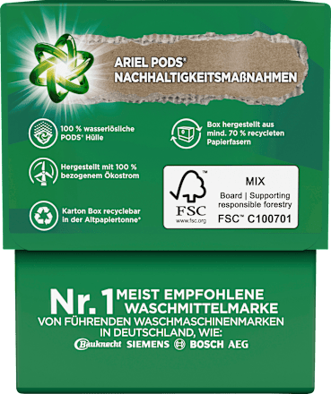 Colorwaschmittel Pods ARIEL