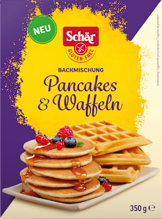 Backmischung Pancakes & Waffeln, glutenfrei Schär