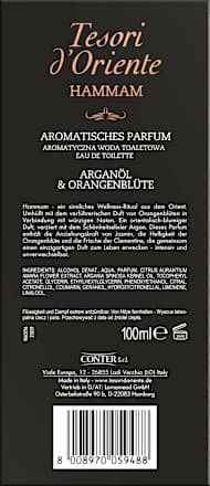 Eau de Toilette Hammam Tesori d'Oriente