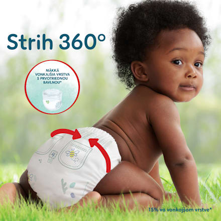 Plienkové nohavičky veľkosť 4 (9 - 15 kg) Monthly Box Pampers Harmonie